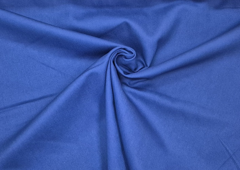 Fibre Mood - Gewebter Baumwolltwill blau